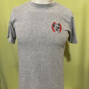 The Hundreds Angry Dog Design Men's Gray T Shirt Size Small